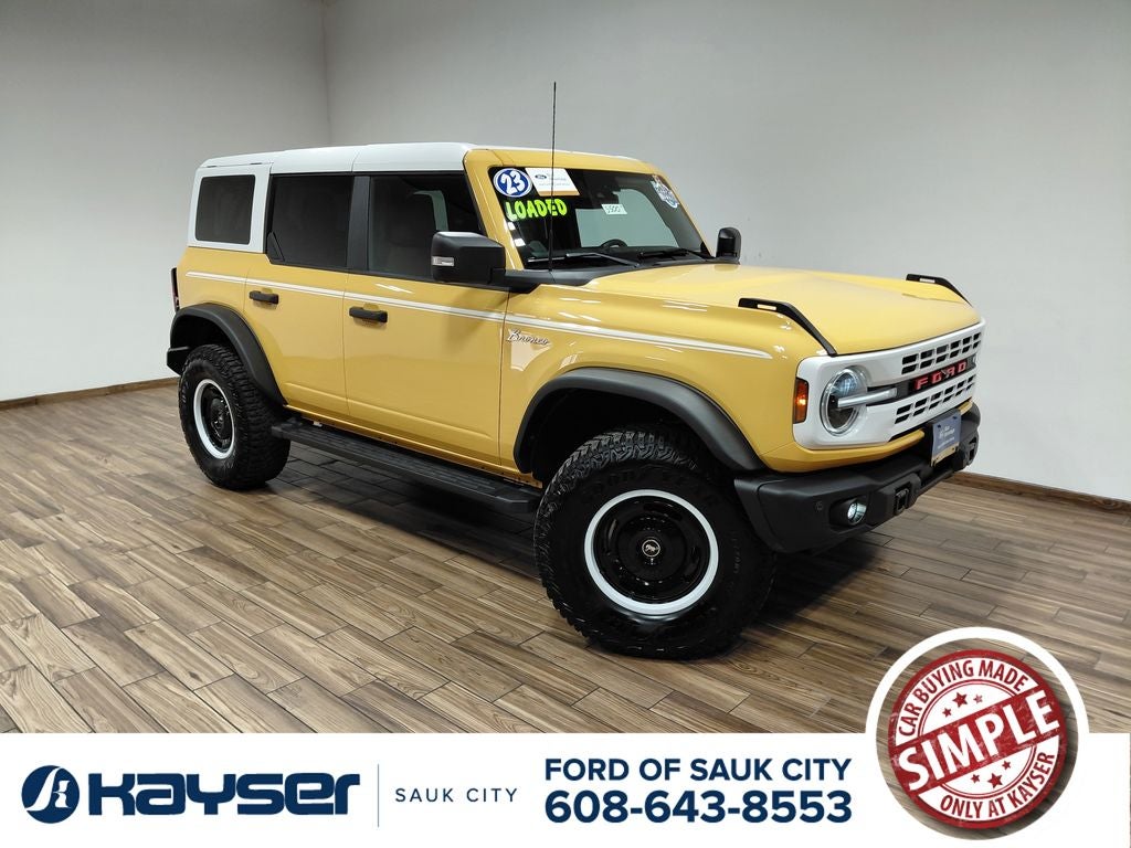 2023 Ford Bronco Heritage Limited Edition