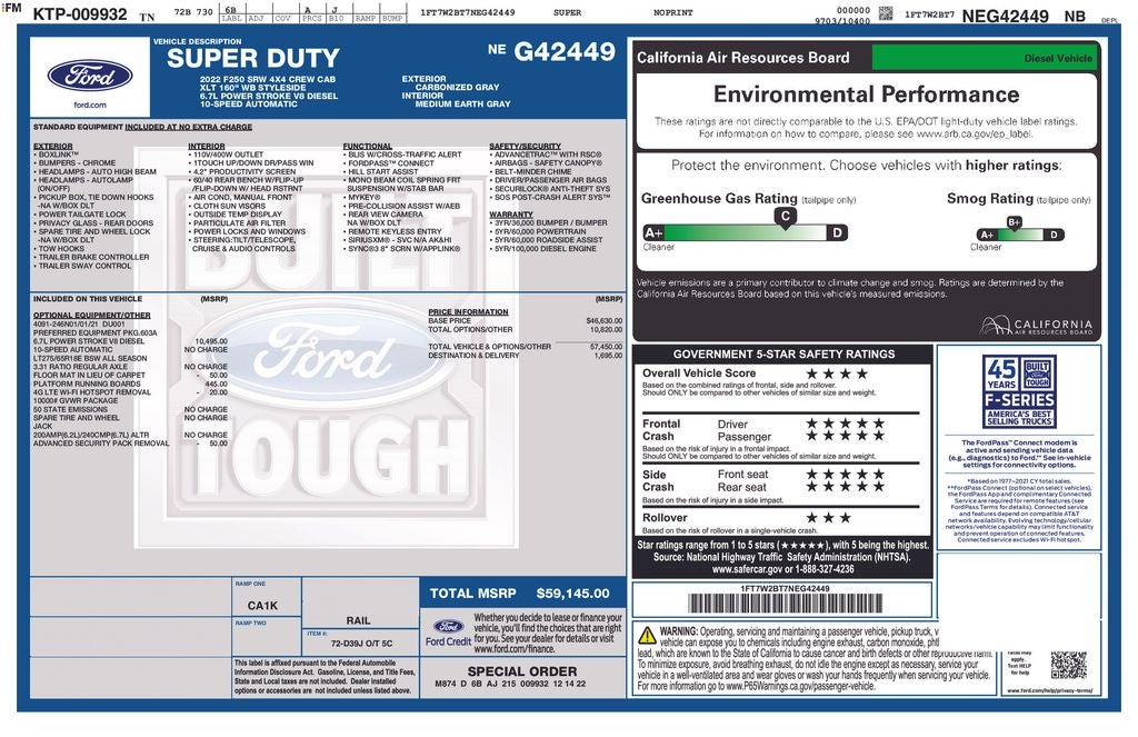 2022 Ford F-250SD XLT