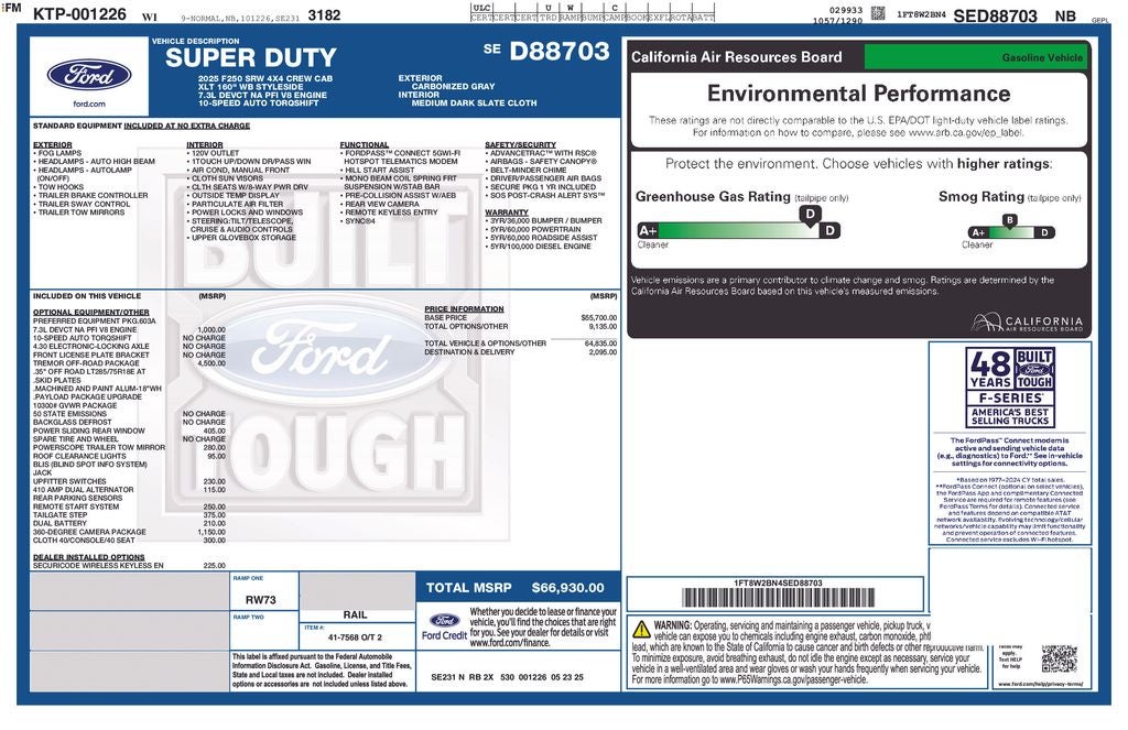 2025 Ford F-250SD XLT
