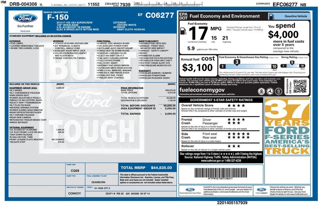 2014 Ford F-150 XLT