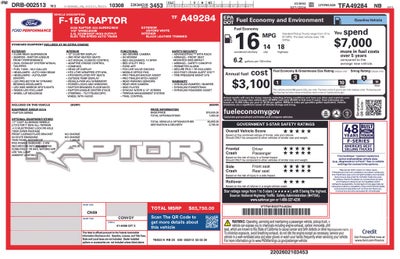 2026 Ford F-150 Raptor