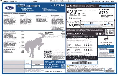 2026 Ford Bronco Sport Outer Banks