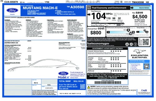 2026 Ford Mustang Mach-E Select