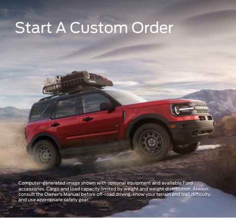 Start a custom order | Kayser Ford of Sauk City in Sauk City WI