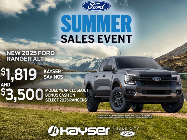 New 2025 Ford Ranger XL