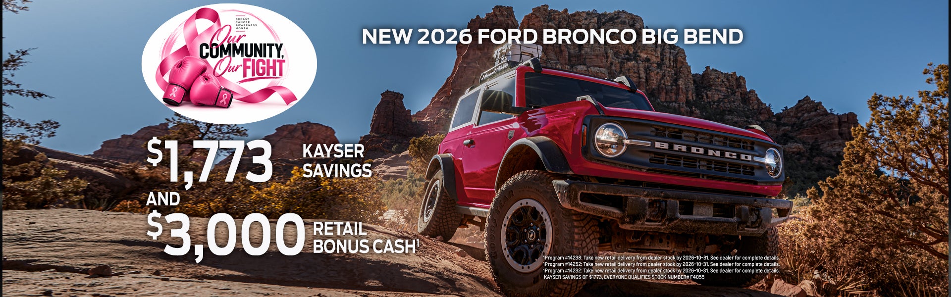 New 2026 Ford Bronco Big Bend