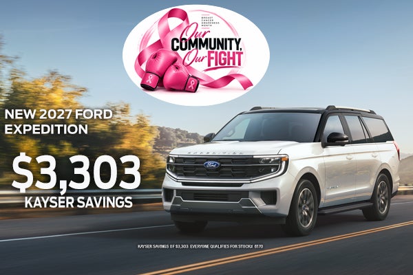 New 2027 Ford Expedition