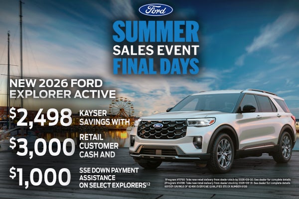 2026 Ford Explorer