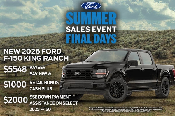 2026 Ford F150 King Ranch