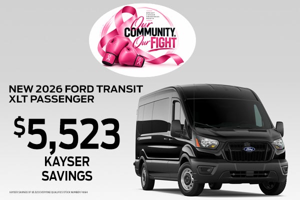 New 2026 Ford Transit XLT Passenger